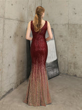 High-End-Abendkleid mit Pailletten